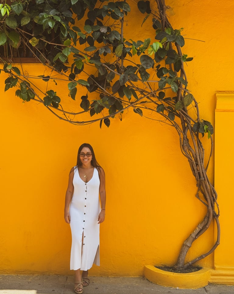 Ariana Malo, founder of Viare Experiences in Cartagena