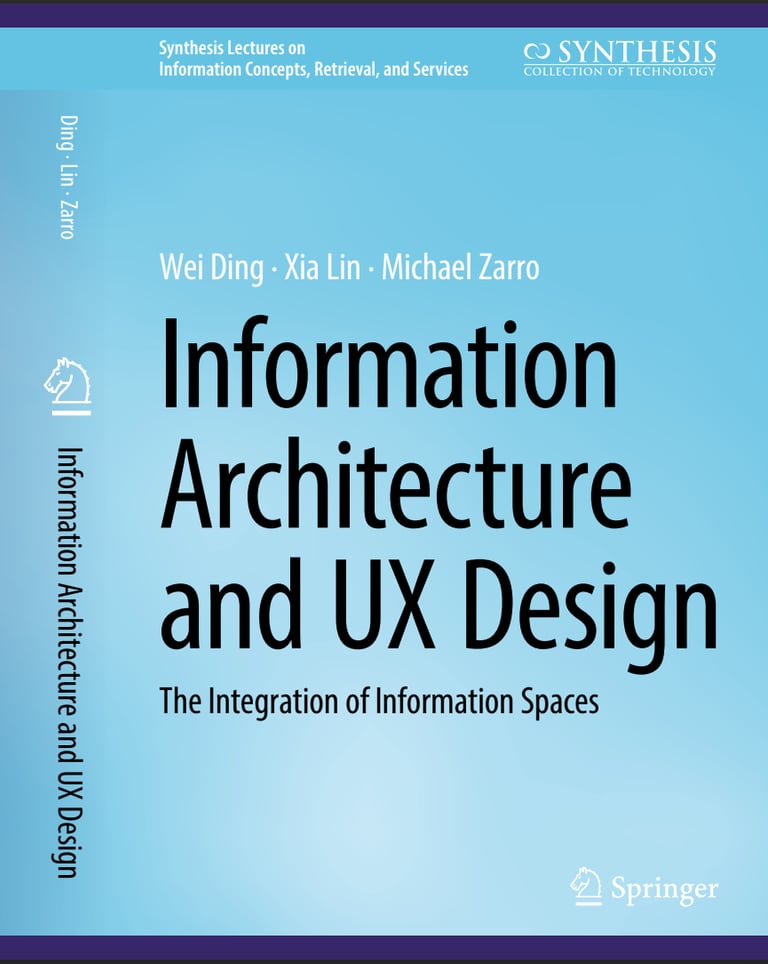 A book about information architecture and ux design