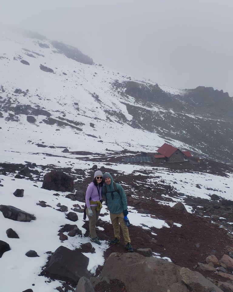 refugio volcán Chimborazo