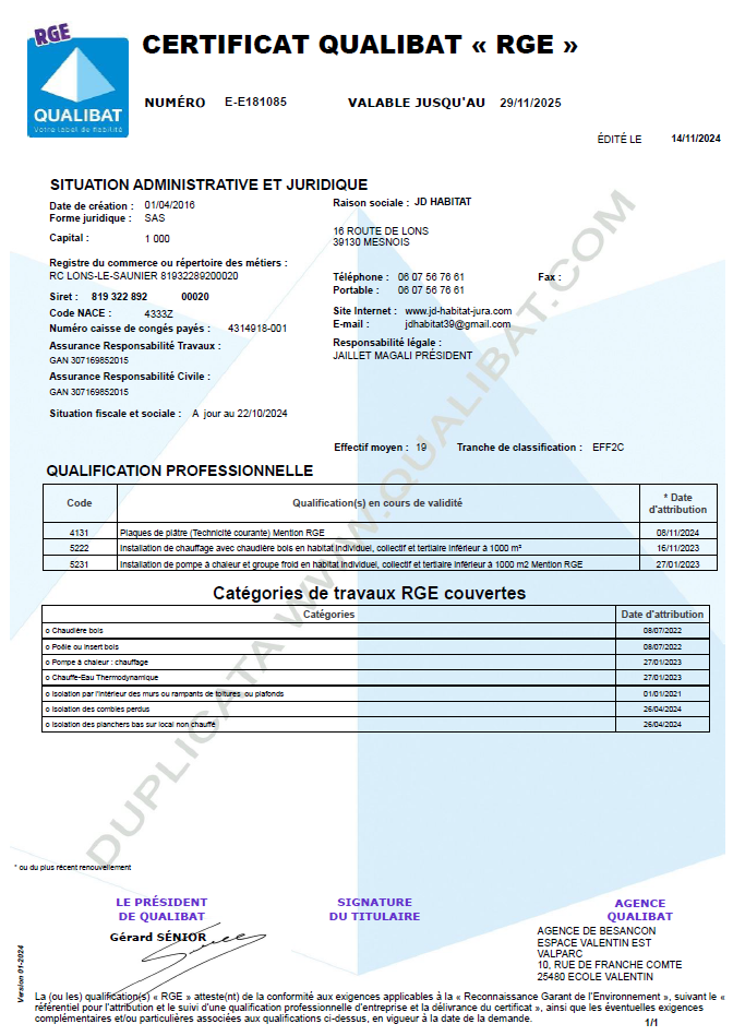 RGE, Aides de l'état,Prime rénov, Ville [mesnois], Département [jura],