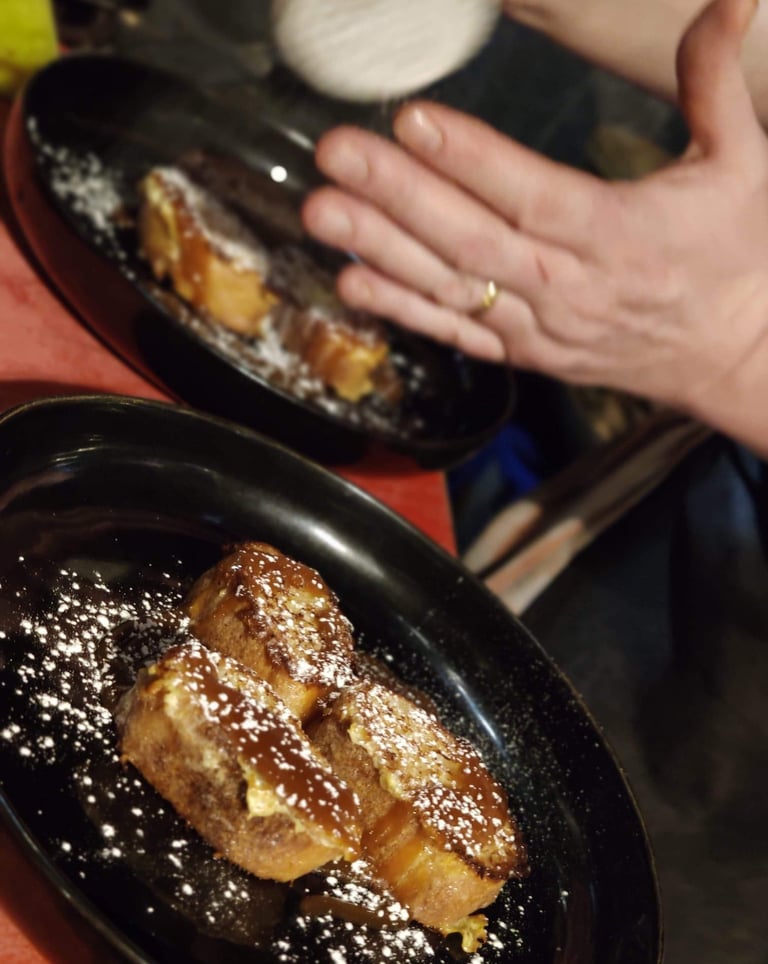 Pain perdu du restaurant le Bistrot