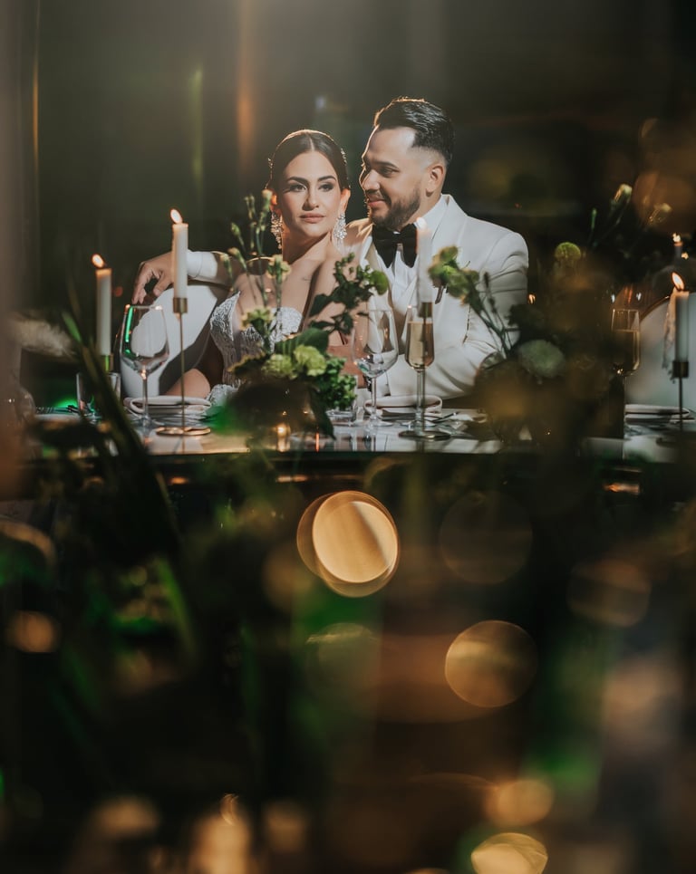 fotografía de novios juntos