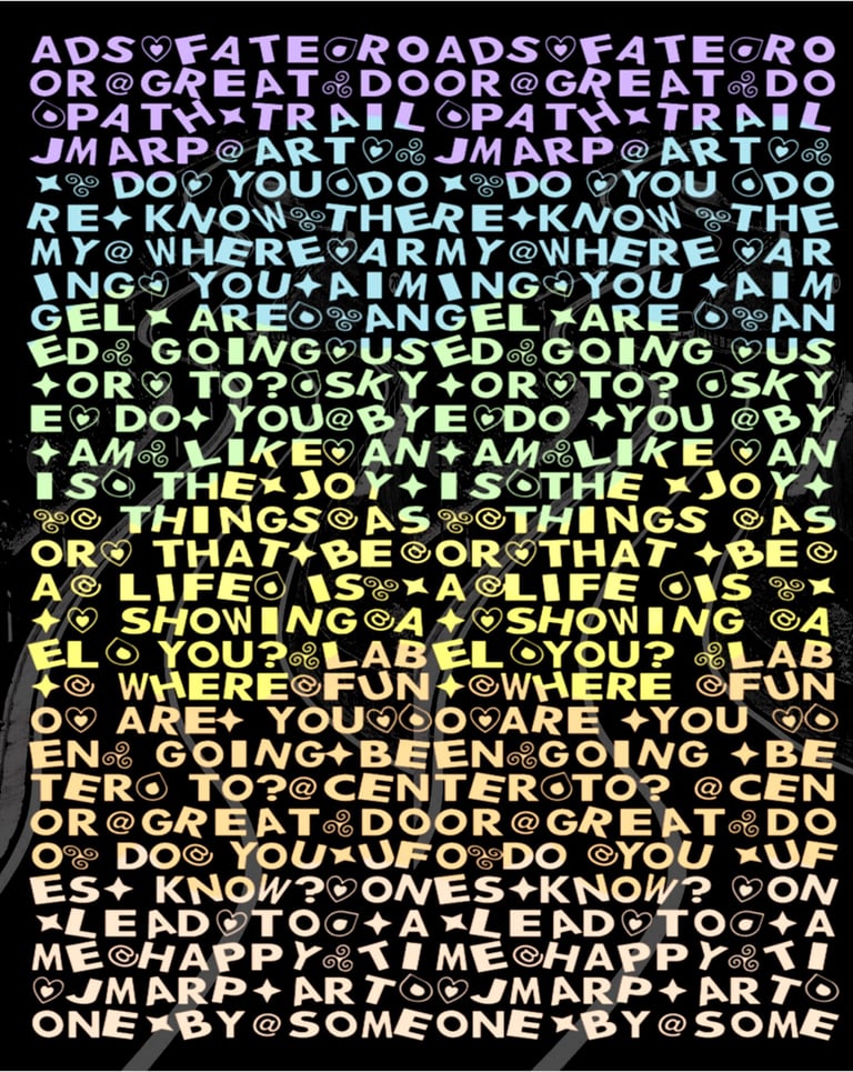 This hidden message can be easily deciphered by seasoned stereogram viewers, a song by Diana Ross.