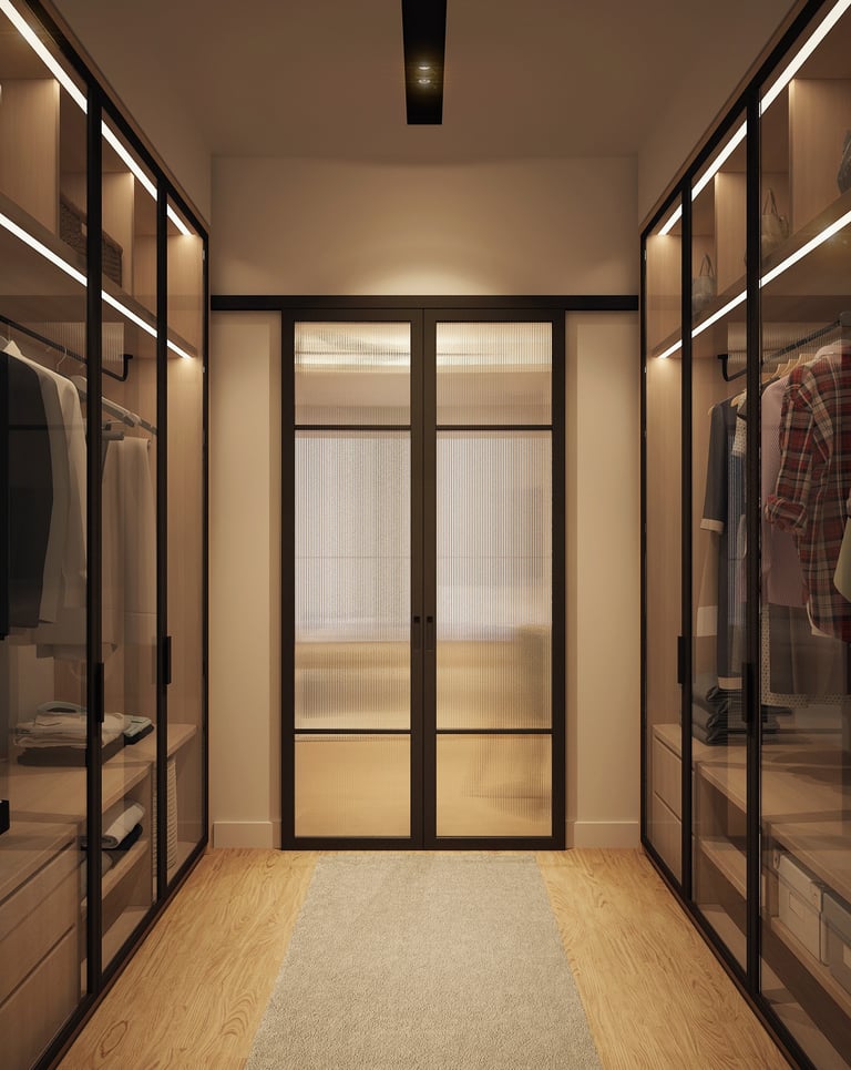 bukit mewah walkin closet