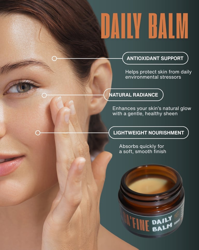 a lady using an all natural coffee beauty product produced by ca'fine