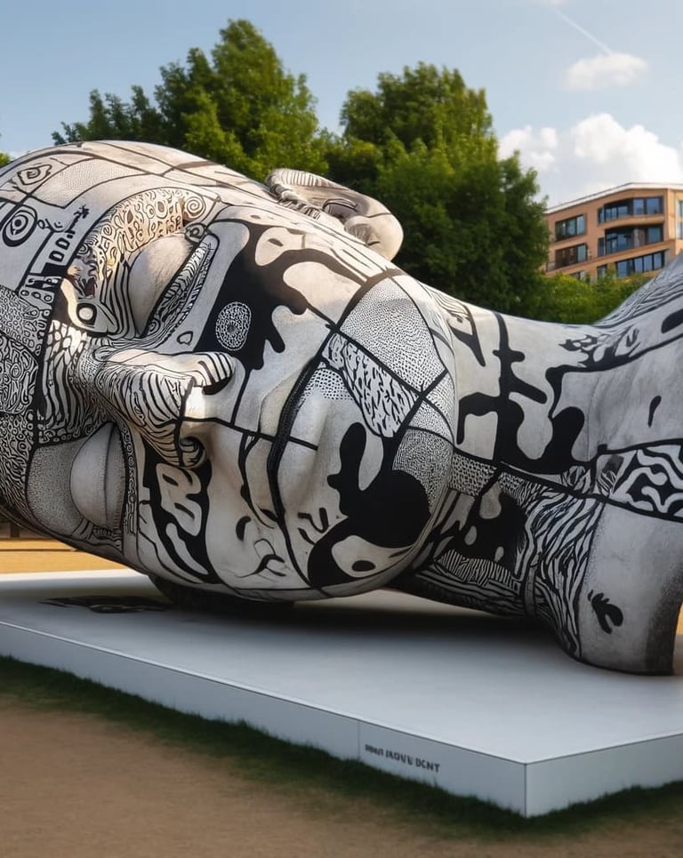 Intervenção urbana em praça publica