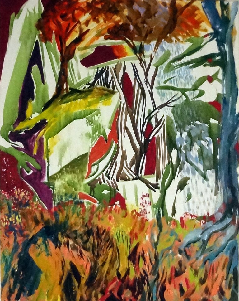 contemporary landscape painting