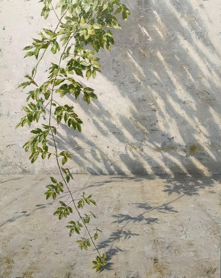 REACHING THE GROUND 92 X 73