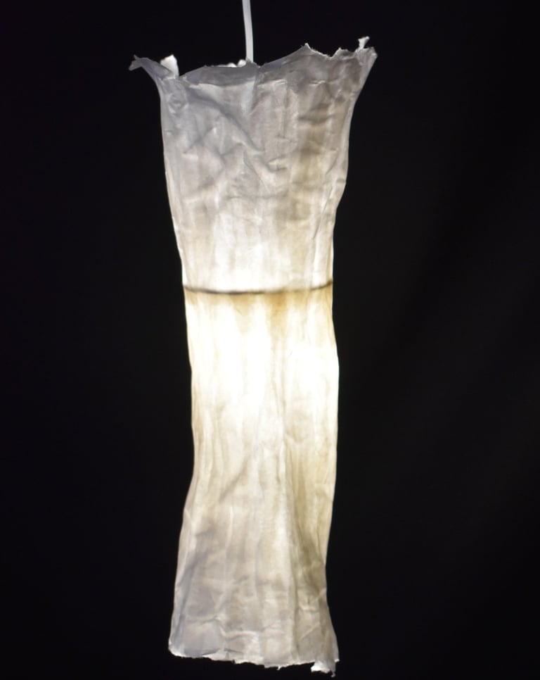 loupiote baladeuse lumineuse papier
