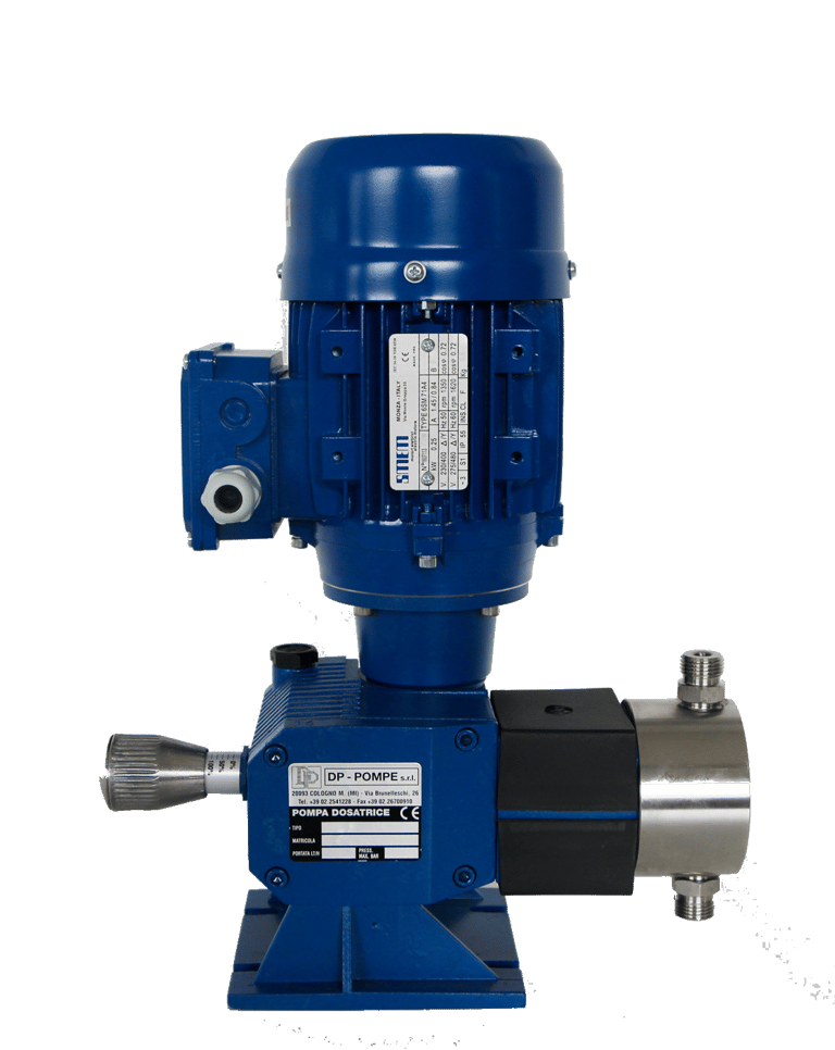 micromix DP - Tekno Diaphragm and diving piston dosing pump - Series DTK-P