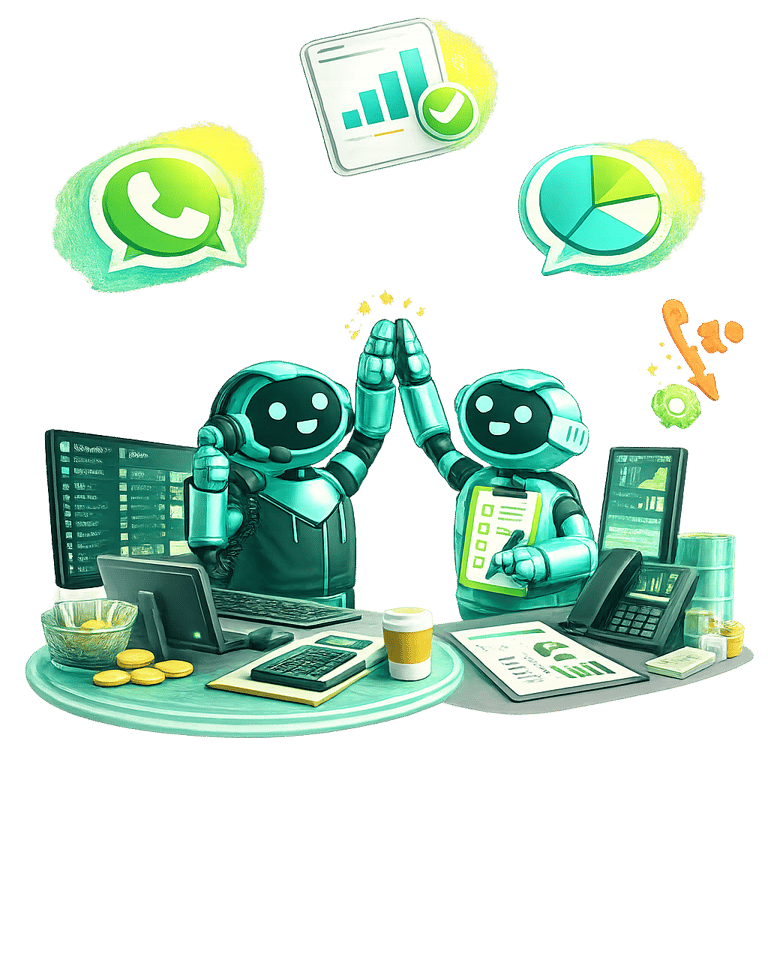 Integración de WhatsApp y telefonía con IA para una atención continua al cliente