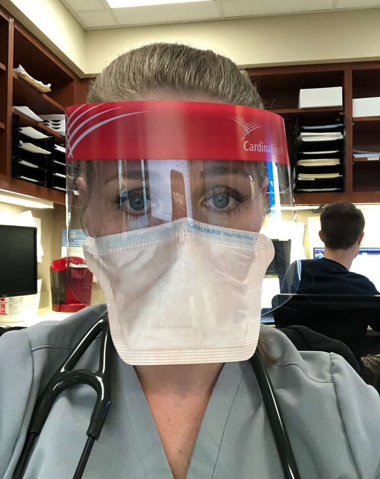Emergency room doctor during the pandemic