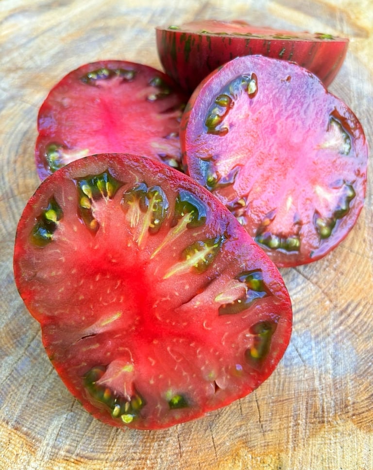 SUFFER WELL | A cross of Pink Berkeley Tie Dye and Cherokee Purple