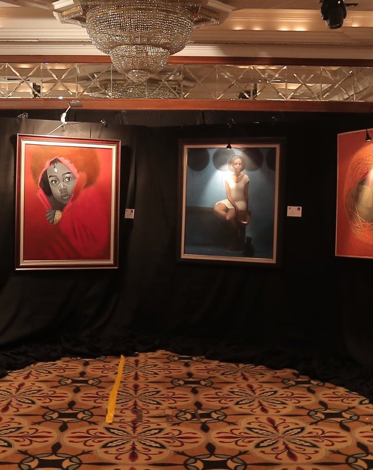 The annual Art of Ethiopia Exhibition, @SheratonAddis 