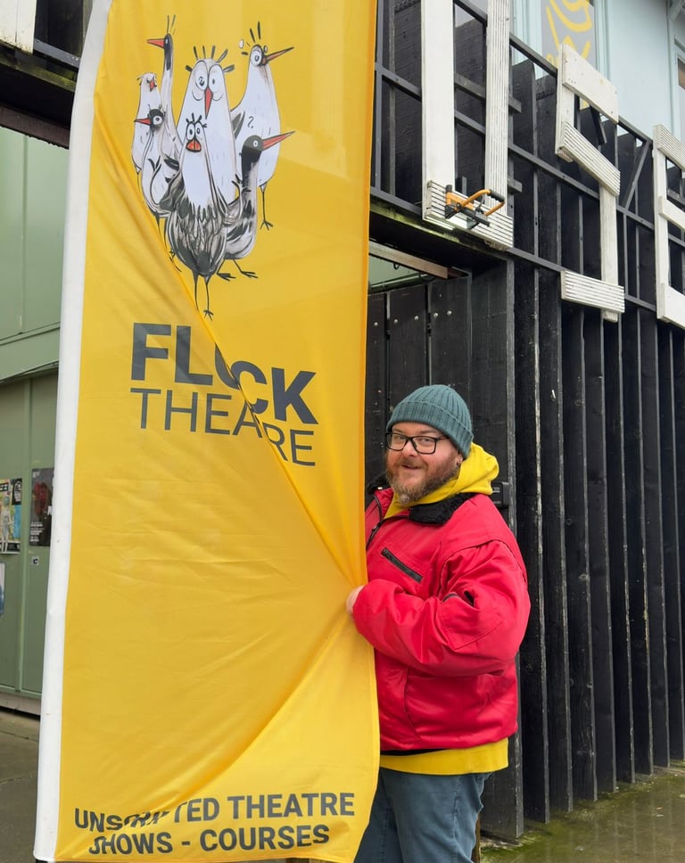vegan bear and flock theatre