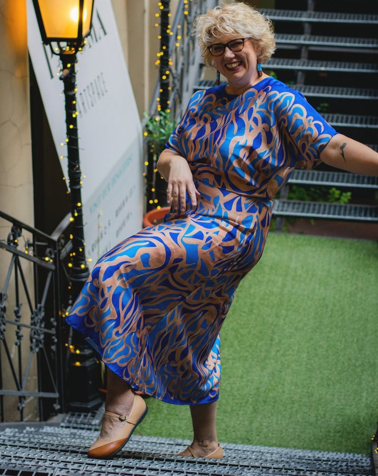 széles láb balerina