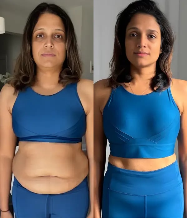 Nuvia Fat Burner Before After result