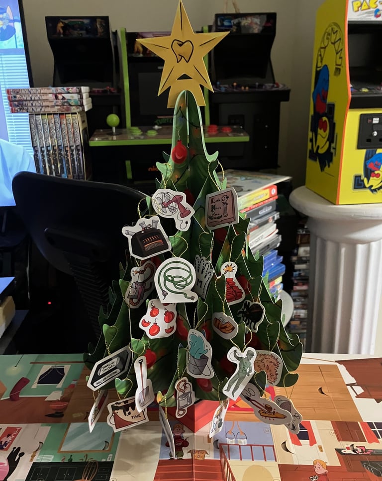 The Full, Decorated Tree...Spreading Them Around Would Help...