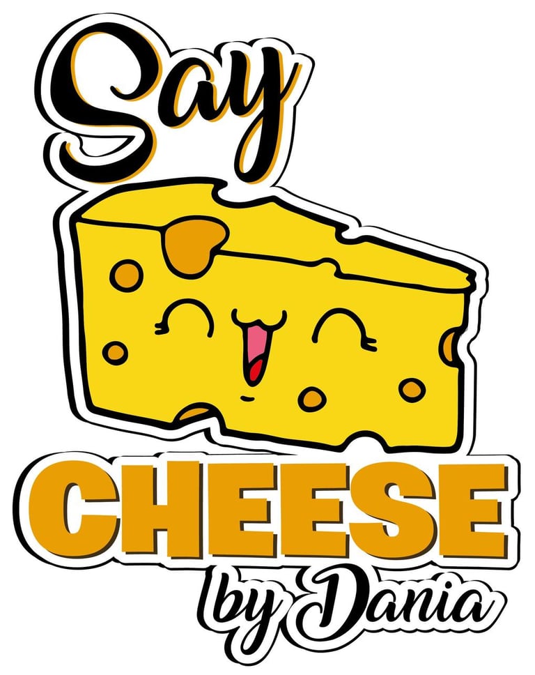 LOGO SAY CHEESE BY DANIA