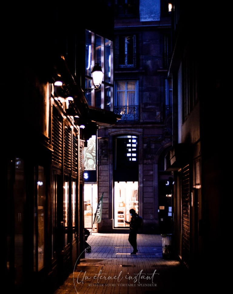 street photographie - photo de rue - un eternel instant - photographe portrait bas rhin