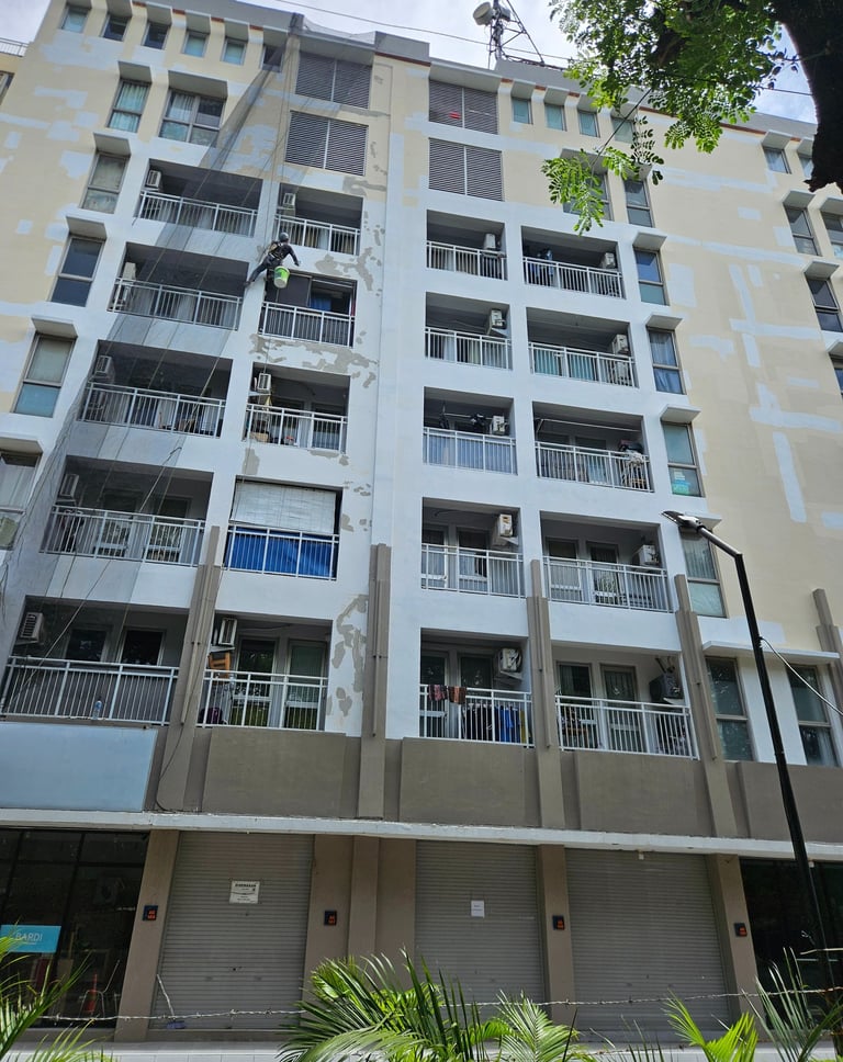 Pengecatan Dinding Exterior