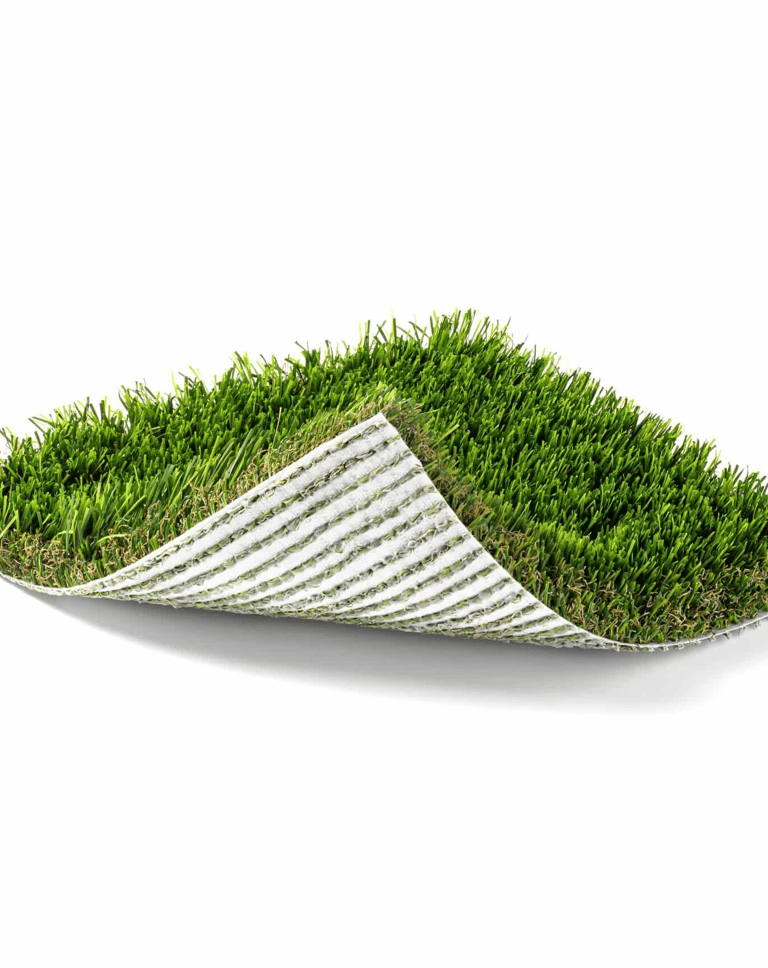 artificial turf sample showcasing the high-quality backing
