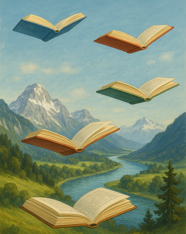 Books do fly von Lika