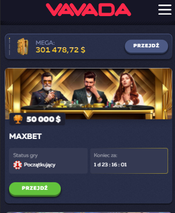 Turnieje z nagrodami pieniężnymi od 75 000 PLN do 250 000 PLN