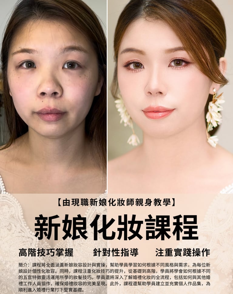 新娘化妝課程