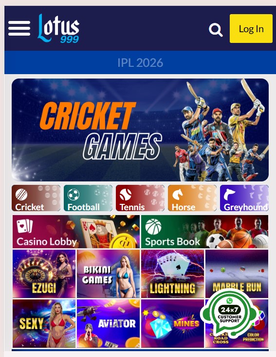 lotus999 ipl id
