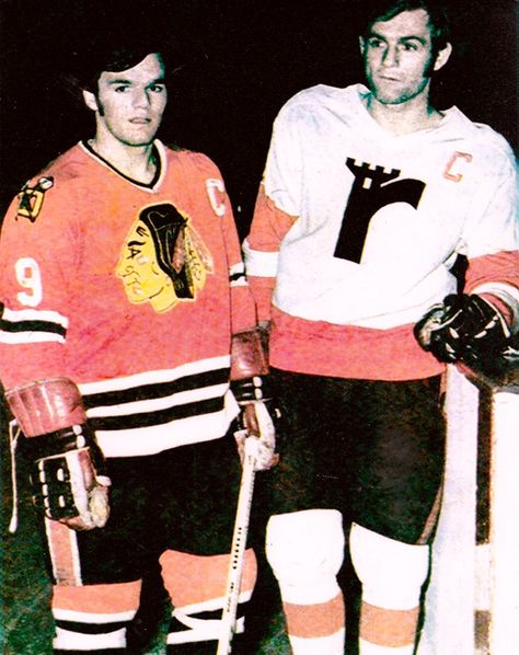 Marcel Dione and Guy Lafleur