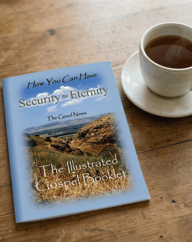 How You Can Have Security For Eternity Illustrated Gospel Booklet
