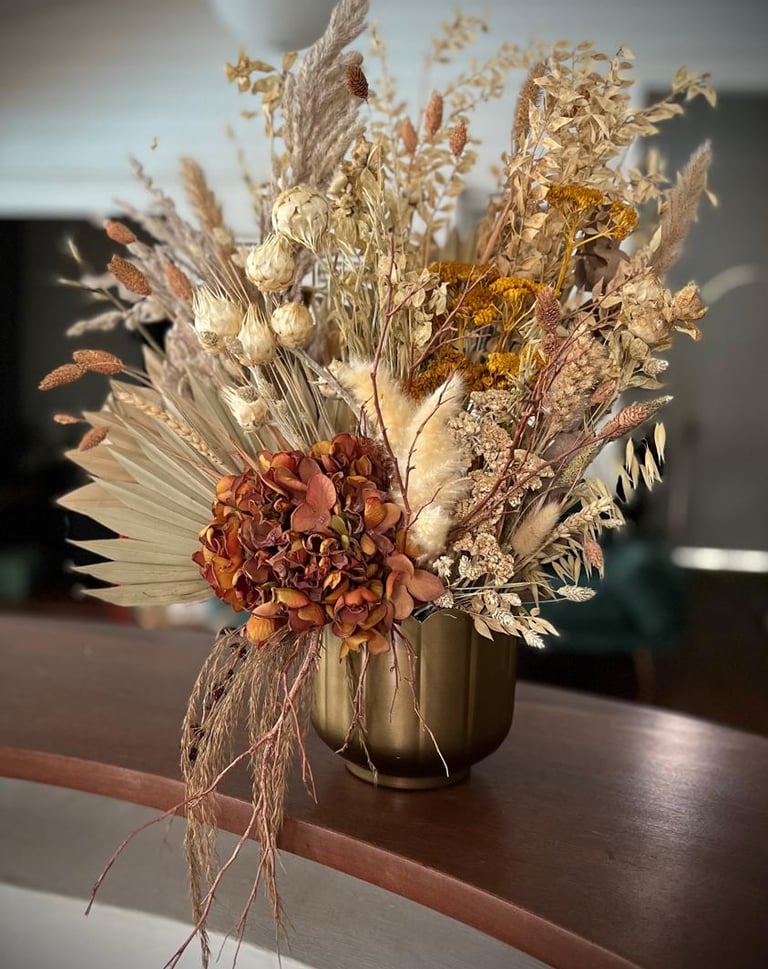  fleurs séchées romantique élégance