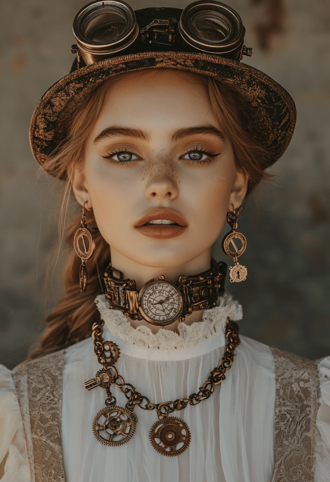 Steampunk Jewelry Ideas : Necklaces, Earrings, Rings