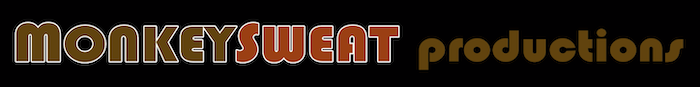 Logo of Monkeysweat Productions links to Trusting Chloe website