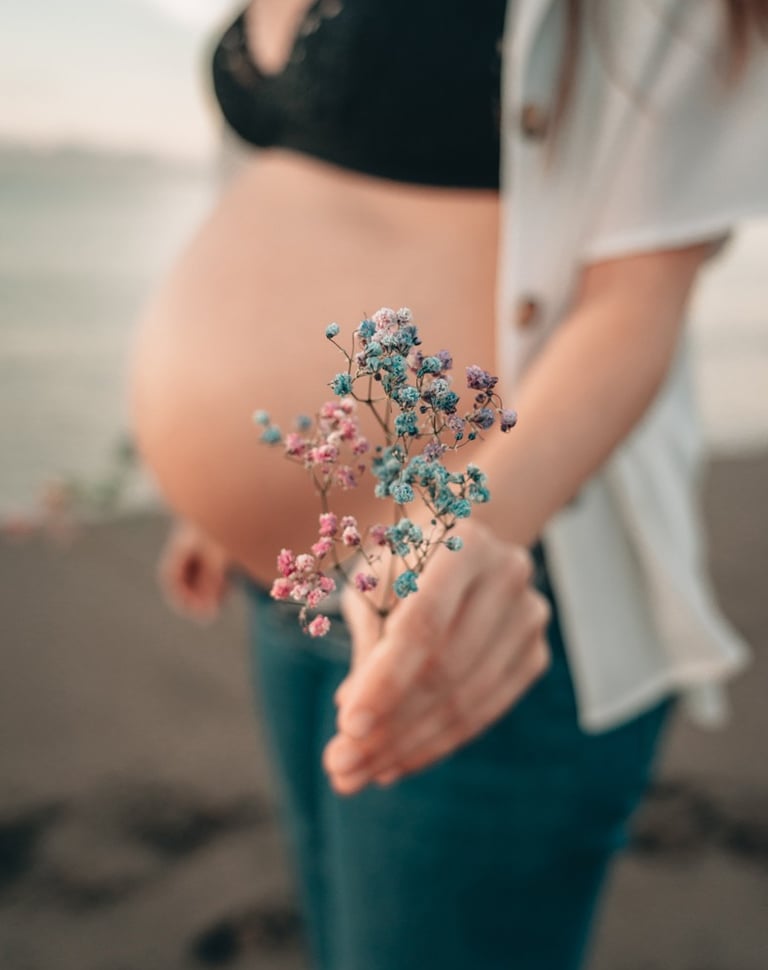 sesión de embarazo en Tenerife
