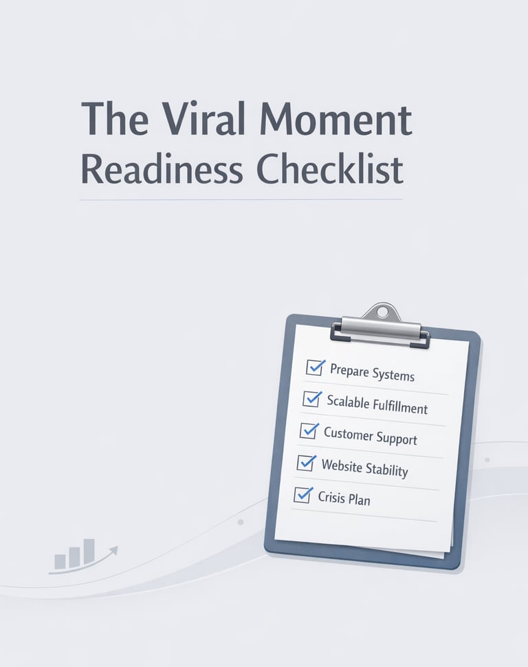 The Viral Moment Readiness Checklist