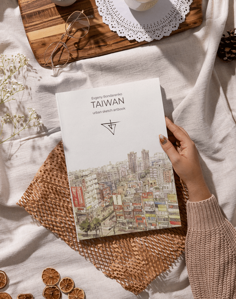 Taiwan artbook by Evgeny Bondarenko