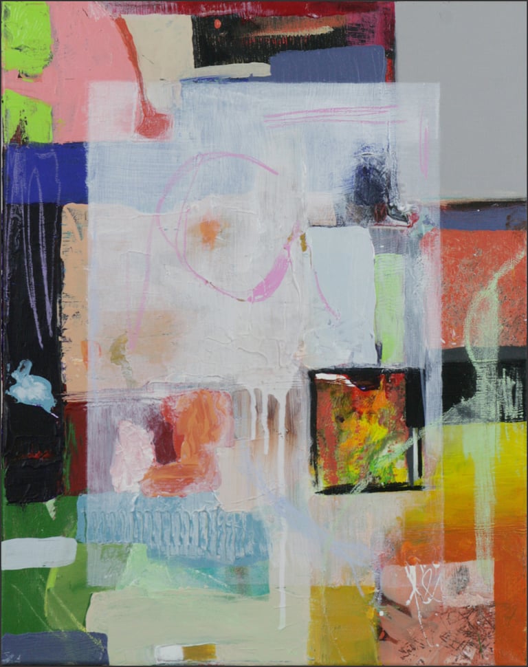 Intuitive painting, abstract painting