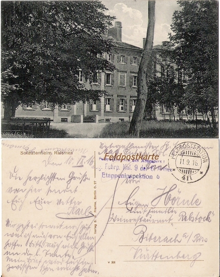 Bavarian Feldpoststation no. 411