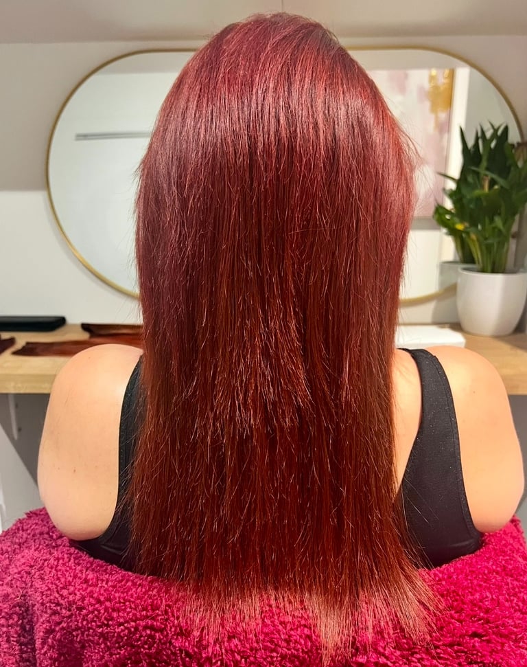 Before Weft fitting photo