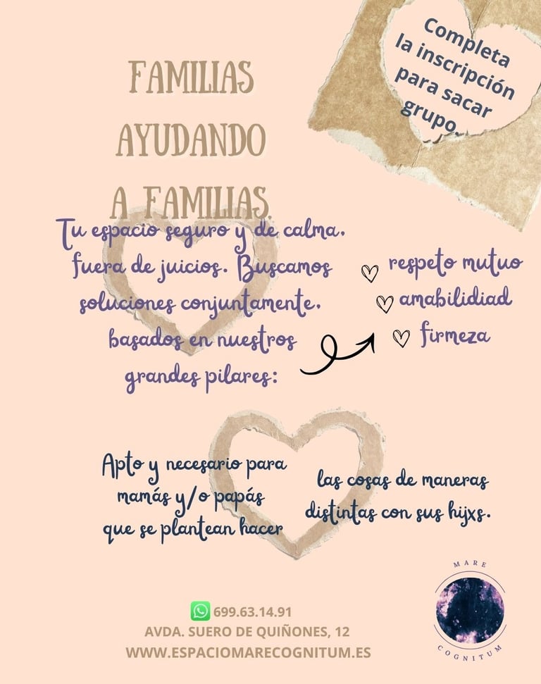 familias Leon. Psicopedagogia. Espacio Mare Cognitum