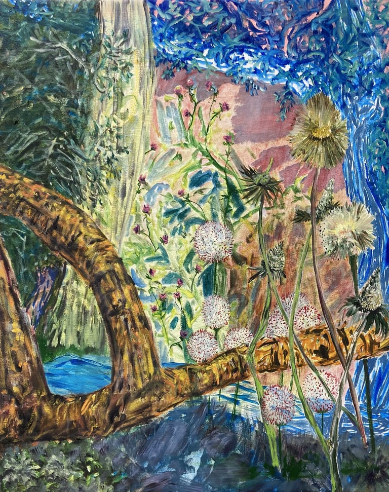 contemporary landscape painting
