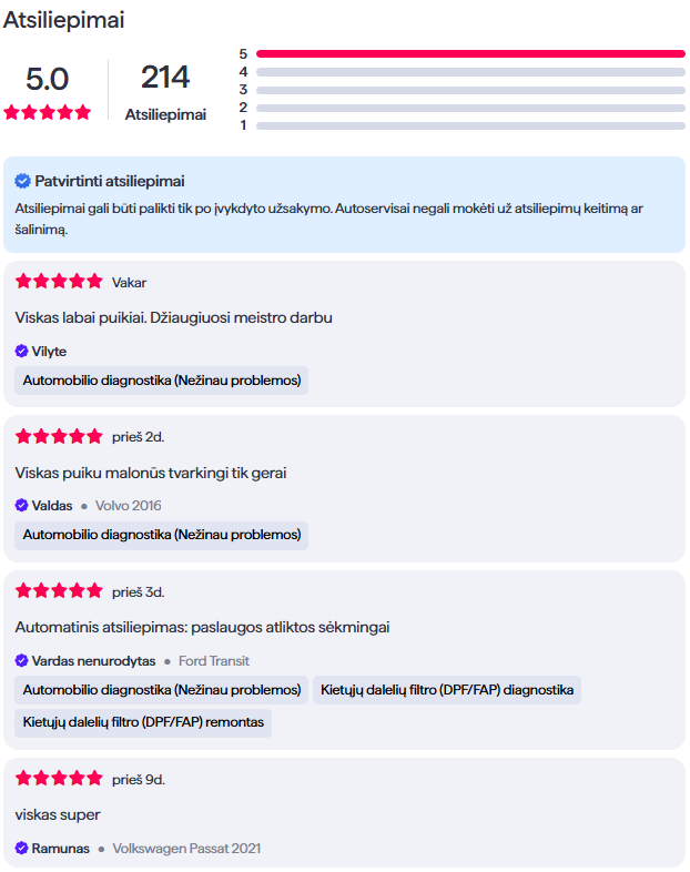 Automobilių servisas Vilkaviškyje Diagnoteka 