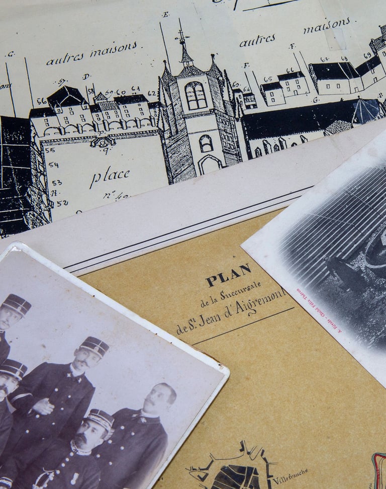 Collection de photos et gravures locales