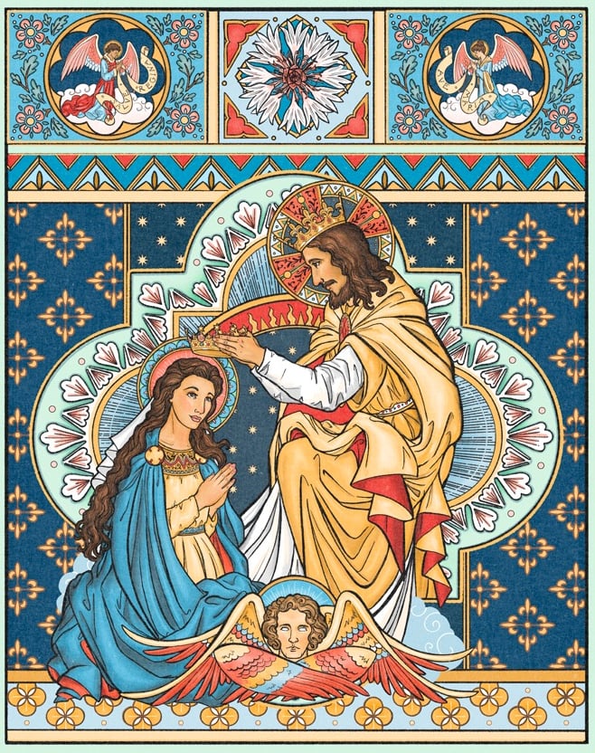 "Salve Regina" © 2022, A. Hude