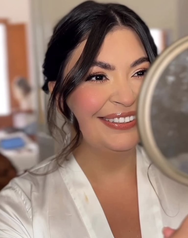 Maquillaje bridal elegante para ceremonia de boda en Valencia