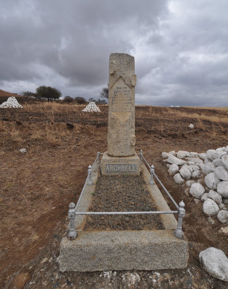 isandalwana battlefield site, Mnqunyeni, South Africa