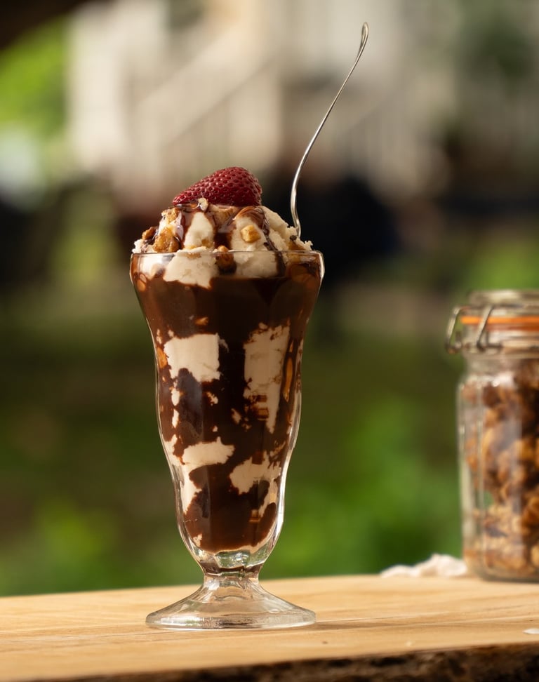 Perfect Sunday ice cream