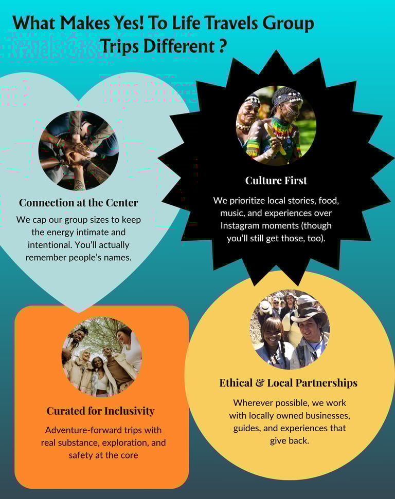 Group Trips What makes Yes to Life Different